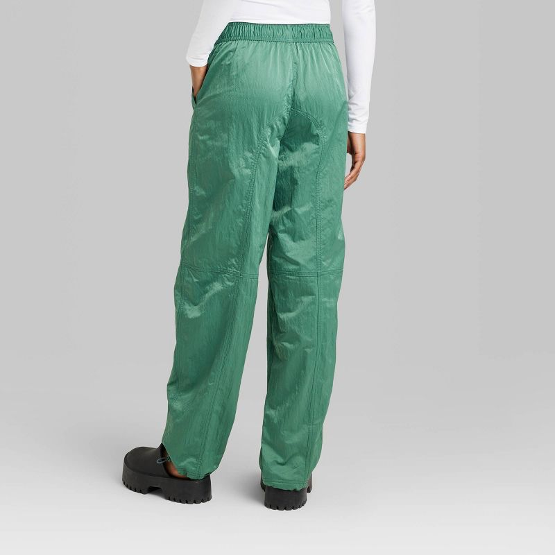 Women's High-Rise Toggle Parachute Pants - Wild Fable™, 4 of 7