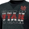 NCAA Utah Utes Women's Crew Neck Fleece Sweatshirt - image 3 of 3