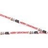 Dr. Seuss GRINCH Merry Grinchmas Breakaway ID Badge Holder Lanyard w/ 2" Logo Rubber Pendant Green - 3 of 4