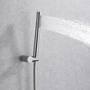 Sumerain Wall Mounted Rainfall Shower System Brushed Nickel Shower Faucet Set with Handheld Sprayer - 4 of 4