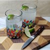 Dos Sueños Mexican Hand Blown  Drinking Glasses - Confetti Carmen Design - 14oz - Set of 6 - 2 of 4