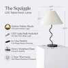 Brightech Squiggle Mid-Century (Includes LED Light Bulb) Table Lamp Matte Black - 3 of 4