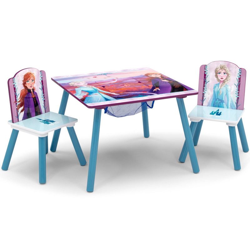 Disney Frozen 2 Kids&#39; Table and Chair Set with Storage - Delta Children, 1 of 9