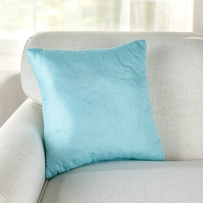 The Lakeside Collection 18" Quilted Damask Accent Pillows
