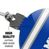 Hampton University HU Stripes Acrylic Christmas Tree Holiday Ornament - 4 of 4