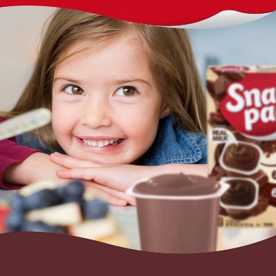 Snack Pack Chocolate Fudge &#38; Milk Chocolate Swirl Pudding - 39oz/12ct