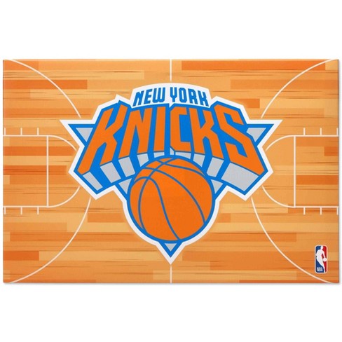 Nba New York Knicks Court Canvas Wall Sign : Target