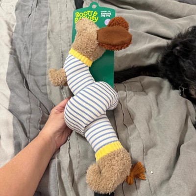 Knotting Plush Dog Toy - Boots & Barkley™: Squeaks, Tug And Cuddle