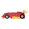 Sapphtopaz Race Car-Shaped Bed Frame Platform Bed with Wheels Bedroom Furniture, Easy Assembly, No Box Spring Needed - 3 of 4