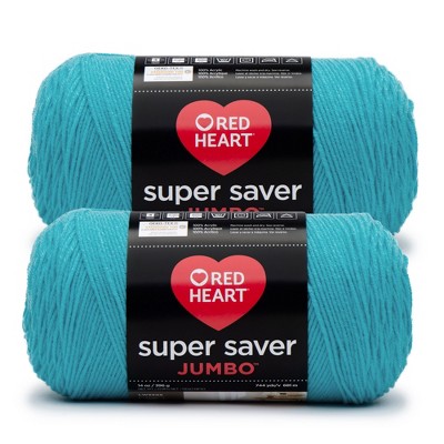 Red Heart Super Saver Yarn 12 Pack-Turqua