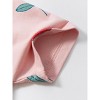 MyKids-USA Spring And Summer Baby Girls Pink Short Sleeves Flowers Collection Dress - 3 of 4