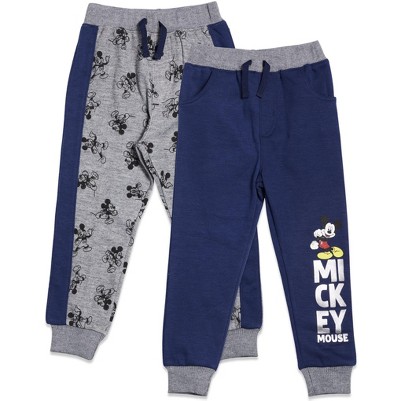 mickey mouse, gray / blue