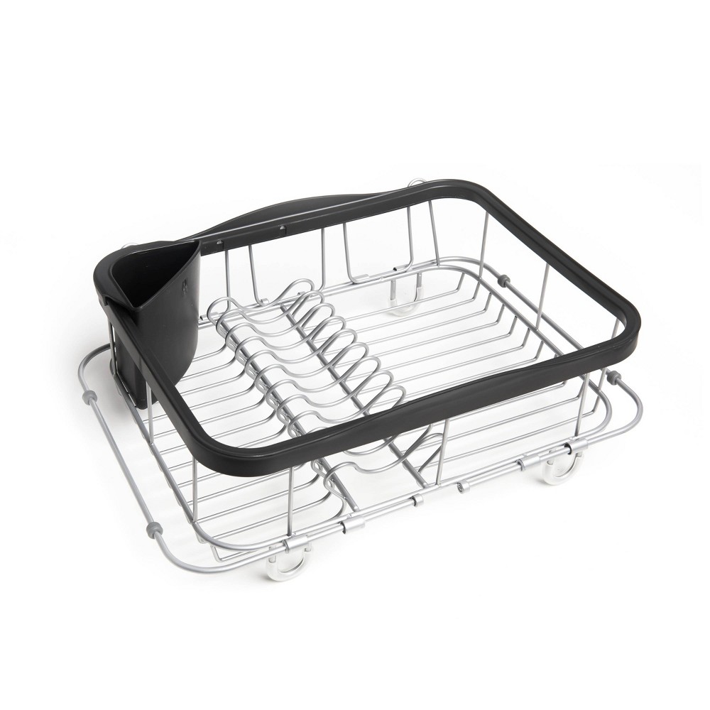 Photos - Other Accessories Umbra 11.3" Sinkin Multi-Use Rack Black/Nickel: Steel Dish Drying Rack, Hand Wash, 5 Year Warranty 