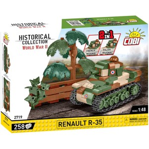 COBI Historical Collection World War II Renault R-35 Light Tank - 1 of 4