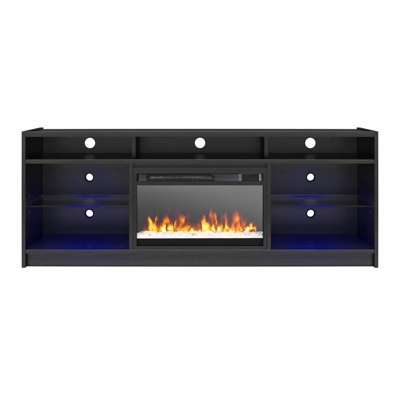 Sonara Fireplace TV Stand for TVs up to 65" - Room & Joy, 1 of 10