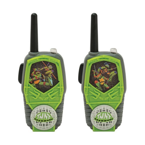  eKids Teenage Mutant Nina Turtles Toy Walkie Talkies for Kids,  Static Free Indoor and Outdoor Toys for Boys, Designed for Fans of Ninja  Turtles Toys : Toys & Games