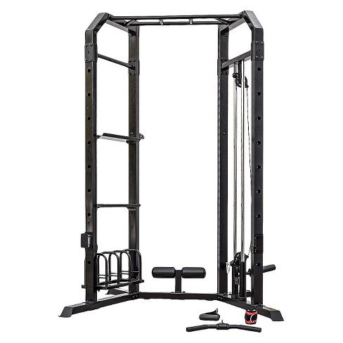 Marcy Home Gym Cage System With Pulley And Weight Racks Sm 3551