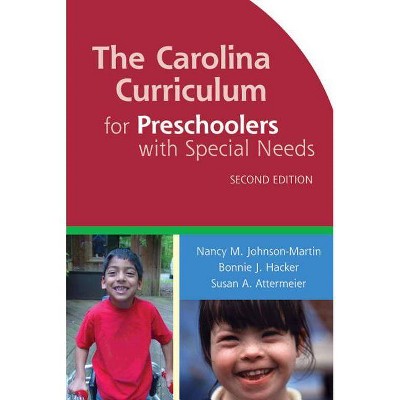 The Carolina Curriculum for Preschoolers with Special Needs - 2nd Edition by  Nancy Johnson-Martin & Bonnie Hacker & Susan Attermeier (Spiral Bound)