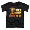 Toddler Boys' Garfield Count Me In T-Shirt Black - 2 of 4