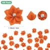 Unique Bargains Artificial Satin Durable Flexible Decorative Mini Ribbon Flowers with Rhinestones 1.2 Inch 100 Pcs - 3 of 4