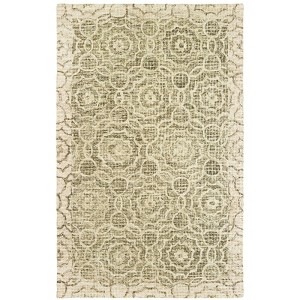 Oriental Weavers Tallavera 55606 Green/ Ivory Indoor Area Rug - 3'6" x 5'6" - 1 of 4