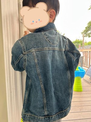 Boys' Long Sleeve Jacket - Cat & Jack™ Medium Wash : Target