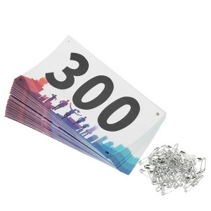 Unique Bargains Tearproof Basketball Running Bib Competitor Numbers - 1 of 4