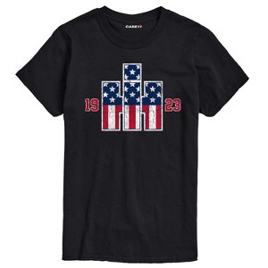 Men's - Case IH - 2022-S21 Vintage Patriotic Short Sleeve Graphic T-Shirt - 1 of 4