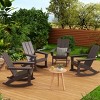 WestinTrends  Modern Adirondack Outdoor Rocking Chair (Set of 4) - 2 of 4