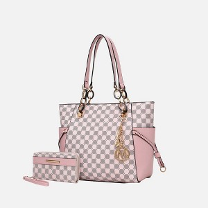 MKF Collection Xenia Circular Print Tote Bag with Wallet by Mia K - 1 of 4