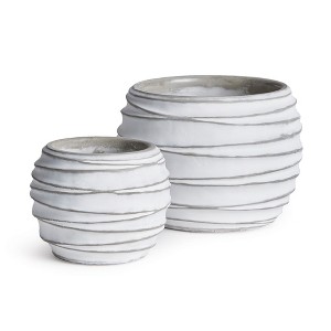 Plum & Post Kipha Flowerpot Planters Set of 2 - 1 of 4