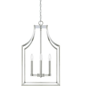 Capital Lighting Wright 4 - Light Chandelier in  Polished Nickel - 1 of 3