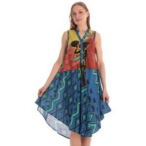 Riviera Sun Sleeveless Umbrella Dresses for Women - 1 of 3