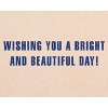 Birthday Card Beautiful Day: Carlton Cards Floral Botanical Design, Multicolored, Vertical Fold, Birthday Celebration - 3 of 4
