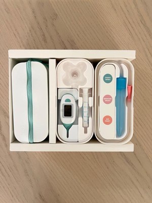 Mobile Medicine Cabinet Travel Kit by Frida Baby  Portable Carrying Case  Stocked with Wellness Essentials