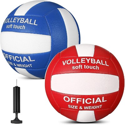 KUYOTQ 2 Pack Beach Volleyball Official Size 5