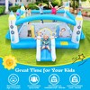 RISOKEYS Multifunctional Jump 'n Slide Inflatable Bouncer for Kidss, with Blower, Slide, Bouncy Area, Obstacle Arch, Basketball Hoop & Dart Game - 3 of 4