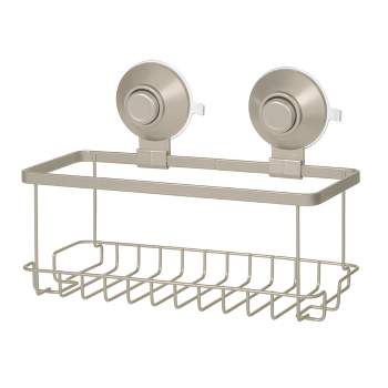 Squared Away™ NeverRust® 18.2-Inch Aluminum Dual Mount Shower Basket in  Satin Chrome, 1 ct - Fred Meyer