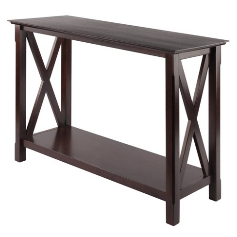 Xola Console Table Cappuccino Winsome Target