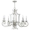 Livex Lighting Aldrich 8 - Light Chandelier in  Polished Chrome - 4 of 4