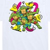 Boys' - Teenage Mutant Ninja Turtles - Retro Character Group Short Sleeve Graphic T-Shirt - 2 of 4