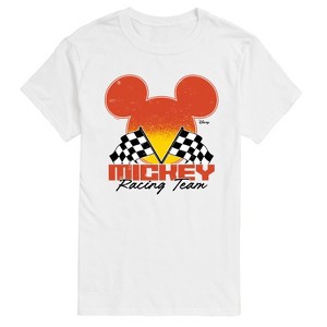 Men's - Disney - Mickey Racing Team Short Sleeve Graphic T-Shirt - 1 of 3