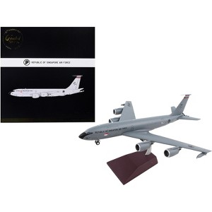 Boeing KC-135R Stratotanker Tanker Aircraft "Republic of Singapore Air Force" Gray 1/200 Diecast Model Airplane by GeminiJets - 1 of 4