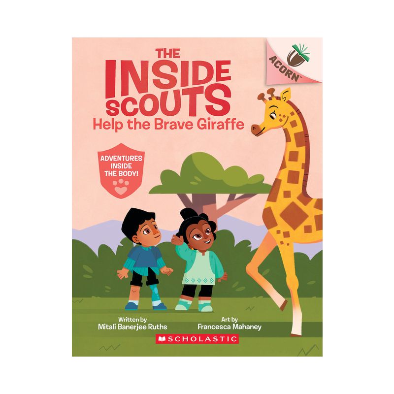 Help the Brave Giraffe: An Acorn Book (the Inside Scouts #2) - (The Inside Scouts) by Mitali Banerjee Ruths, 1 of 2