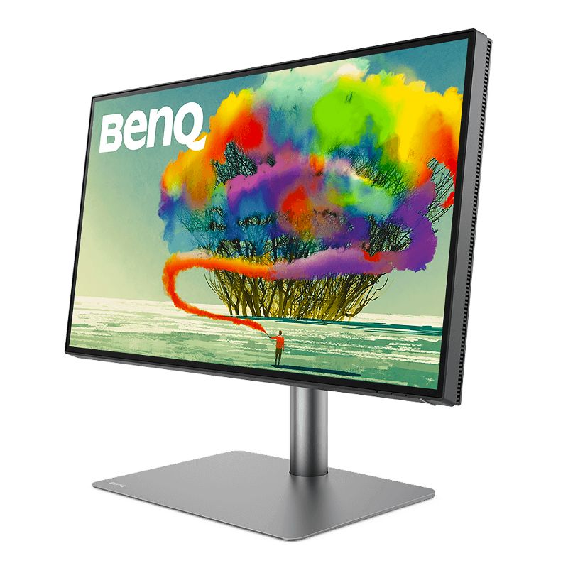 BenQ PD2725U 27 Inch 4K UHD 3840 x 2160 5ms GtG 60 Hz 16:9 Thunderbolt 3 Monitor AQCOLOR Color Accurate IPS Monitor, Black, 1 of 8