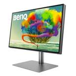 BenQ PD2725U 27 Inch 4K UHD 3840 x 2160 5ms GtG 60 Hz 16:9 Thunderbolt 3 Monitor AQCOLOR Color Accurate IPS Monitor, Black