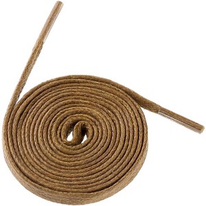 INSPIRE CHIC Waxed Cotton Flat Durable Shoelaces 1 Pair - 1 of 4