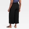 Women's High-Rise Straight Leg Side-Tie Pull-On Pants - A New Day™ - 2 of 3