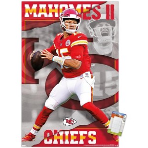 Trends International NFL Kansas City Chiefs - Patrick Mahomes II 22 Unframed Wall Poster Prints - 1 of 4
