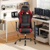 BestMassage Racing Gaming Chair Office Massage Chair with Massage Function Lumbar Support PU Leather for Adult - 2 of 4
